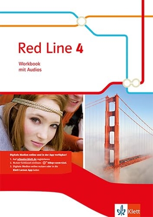 Red Line 4. Workbook mit Audios Klasse 8. Klett Ernst /Schulbuch, 2017.