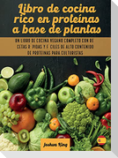 Libro de cocina rico en proteínas a base de plantas