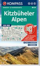 KOMPASS Wanderkarte 29 Kitzbüheler Alpen 1:50.000