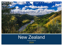 New Zealand - A bicycle adventure (Wall Calendar 2024 DIN A4 landscape), CALVENDO 12 Month Wall Calendar