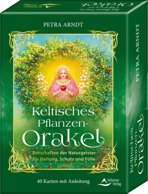 Arndt, Petra. Keltisches Pflanzen-Orakel - Botschaften der Pflanzengeister für Heilung, Schutz und Fülle - 40 Karten mit Anleitung. Schirner Verlag, 2021.