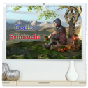 Gothic Sehnsucht (hochwertiger Premium Wandkalender 2024 DIN A2 quer), Kunstdruck in Hochglanz