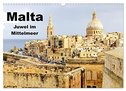 Malta - Juwel im Mittelmeer (Wandkalender 2024 DIN A3 quer), CALVENDO Monatskalender