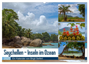 Seychellen - Inseln im Ozean (Wandkalender 2025 DIN A2 quer), CALVENDO Monatskalender