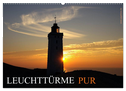 Leuchttürme PUR (Wandkalender 2025 DIN A2 quer), CALVENDO Monatskalender