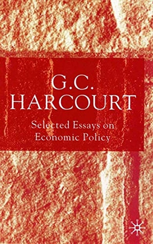 Harcourt, G.. Selected Essays on Economic Policy. Springer Nature B.V., 2001.