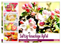Saftig-knackige Äpfel und köstliche Süßspeisen (Wandkalender 2024 DIN A3 quer), CALVENDO Monatskalender