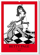 Betty Page - Quickies by SARA HORWATH (Wandkalender 2025 DIN A2 hoch), CALVENDO Monatskalender