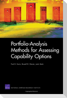 Portfolio-Analysis Methods for Assessing Capability Options