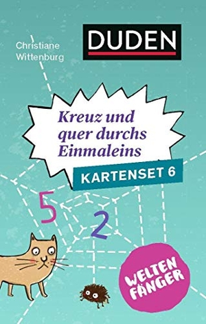 Wittenburg, Christiane. Weltenfänger: Kreuz und quer durch's Einmaleins (Kartenset 6). Bibliograph. Instit. GmbH, 2019.