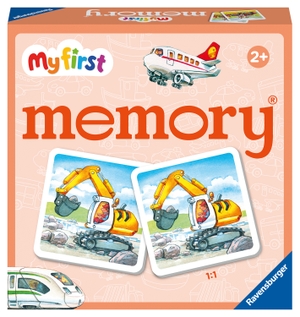 Hurter, William H.. Ravensburger - 20877 - My first memory® Fahrzeuge, Merk- und Suchspiel mit extra großen Bildkarten für Kinder ab 2 Jahren. Ravensburger Spieleverlag, 2022.