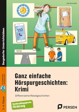 Rosendahl, Julia. Ganz einfache Hörspurgeschichten: Krimi - Differenzierte Rätselgeschichten für Kinder mit sonderpädagogischem Förderbedarf (3. bis 6. Klasse). Persen Verlag i.d. AAP, 2023.