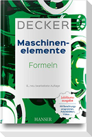 Decker Maschinenelemente - Formeln