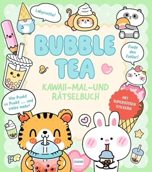 Em, Bruce. Bubble Tea | Kawaii - Mal-und Rätselbuch - Süßes Mal- und Rätselbuch im Kawaii-Stil mit Bubble-Tea-Motiven - Mit Stickern, Labyrinthen, Ausmalbildern und Kreativspaß für Kinder ab 5 Jahren. Ullmann Medien GmbH, 2026.