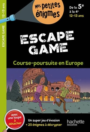 Lebrun, Sandra. Escape game - Course-poursuite en Europe - Un super jeu d'évasion + 25 enigmes à décrypter / Buch. Hueber Verlag GmbH, 2025.