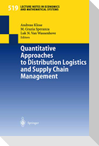 Quantitative Approaches to Distribution Logistics and Supply Chain Management