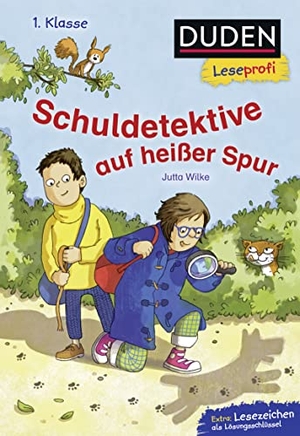 Wilke, Jutta. Duden Leseprofi - Schuldetektive auf heißer Spur, 1. Klasse - Kinderbuch für Erstleser ab 6 Jahren. FISCHER Duden, 2020.