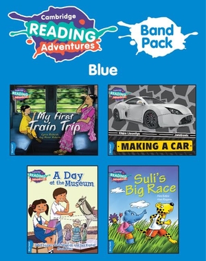 Pritchard, Gabby / Whybrow, Ian et al. Cambridge Reading Adventures Blue Band Pack. Cambridge University Press, 2018.