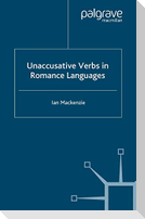 Unaccusative Verbs in Romance Languages