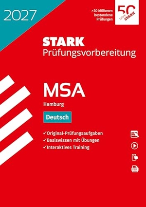 STARK Deutsch - MSA 2027 Hamburg - Prüfungsvorbereitung. Stark Verlag GmbH, 2026.
