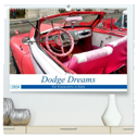 Dodge Dreams - Ein Traumcabrio in Kuba (hochwertiger Premium Wandkalender 2024 DIN A2 quer), Kunstdruck in Hochglanz