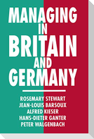 Managing in Britain and Germany
