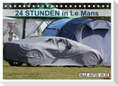24 Stunden in Le Mans (Tischkalender 2025 DIN A5 quer), CALVENDO Monatskalender