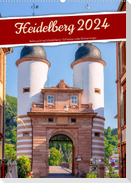 Heidelberg 2024 - Sehnsucht nach Heidelberg - 12 Monate voller Erinnerungen (Wandkalender 2024 DIN A2 hoch), CALVENDO Monatskalender