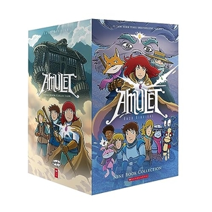 Kibuishi, Kazu. Amulet Box set 1-9 Graphix. Scholastic US, 2024.