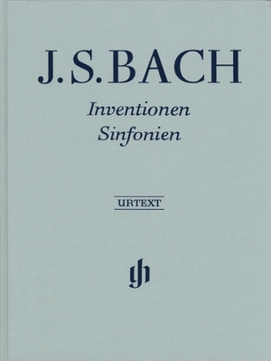 Bach, Johann Sebastian. Bach, Johann Sebastian - Inventionen und Sinfonien - Instrumentation: Piano solo. Henle, G. Verlag, 2015.