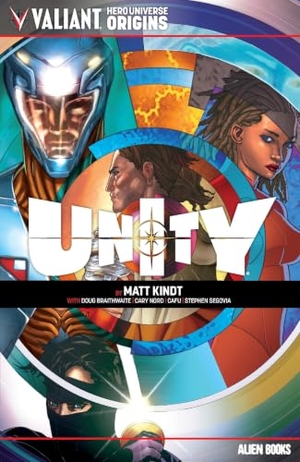 Kindt, Matt. Valiant Hero Universe Origins: Unity. IDW Publishing, 2024.