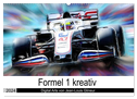Formel 1 kreativ - Digital Art von Jean-Louis Glineur (Wandkalender 2024 DIN A2 quer), CALVENDO Monatskalender