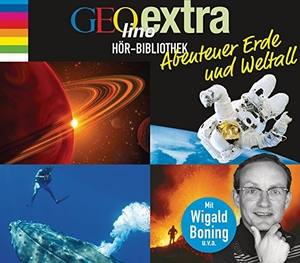 Nusch, Martin. GEOlino extra Hör-Bibliothek - Abenteuer Erde und Weltall - Die Box: Abenteuer Erde, Die geheimnisvolle Welt der Ozeane, Das Universum, Sterne und Planeten. cbj audio, 2016.