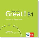 Great! B1, 2nd edition. 2 Audio-CDs