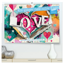 Ein ganzes Jahr voller Liebe (hochwertiger Premium Wandkalender 2024 DIN A2 quer), Kunstdruck in Hochglanz