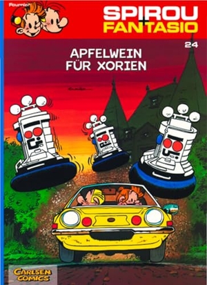Fournier, Jean-Claude. Spirou und Fantasio 24: Apfelwein für Xorien. Carlsen Verlag GmbH, 2004.