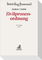 Zivilprozessordnung. ZPO