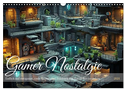 Gamer Nostalgie (Wandkalender 2024 DIN A3 quer), CALVENDO Monatskalender