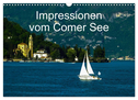 Impressionen vom Comer See (Wandkalender 2025 DIN A3 quer), CALVENDO Monatskalender