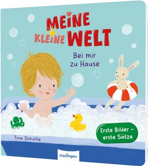 Tress, Sylvia. Meine kleine Welt: Bei mir zu Hause - Sprachförderndes Pappbilderbuch ab 12 Monaten - erste Sätze zu Alltagsthemen. Esslinger Verlag, 2026.