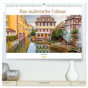 Das malerische Colmar im Elsass (hochwertiger Premium Wandkalender 2024 DIN A2 quer), Kunstdruck in Hochglanz