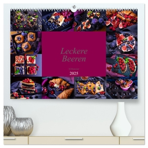 Meutzner, Dirk. Leckere Beeren (hochwertiger Premium Wandkalender 2025 DIN A2 quer), Kunstdruck in Hochglanz - Einmalige Bilder von leckerem Beerenfood. Calvendo, 2024.