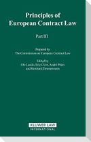 Principles of European Contract Law - Part III