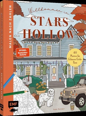 Stettner, Anne. Malen nach Zahlen - Willkommen in Stars Hollow - 40 Wohlfühl-Motive für Gilmore Girls-Fans | Beliebte Szenen & Orte ausmalen & Serien-Wissen testen. Edition Michael Fischer, 2026.