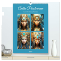 Antike Priesterinnen. Kunstvolle Fantasy-Portraits (hochwertiger Premium Wandkalender 2025 DIN A2 hoch), Kunstdruck in Hochglanz