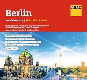 ADAC Autofahreratlas Berlin 1:14.000. ADAC, 2025.