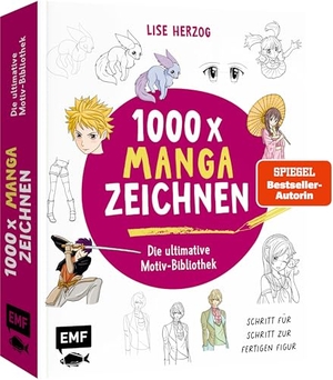 Herzog, Lise. Die ultimative Motiv-Bibliothek - 1000 x Manga zeichnen - Schritt für Schritt zur fertigen Figur | Charaktere, Mimik, Augen, Hände, Tiere, Chibis, Kawaii und mehr. Edition Michael Fischer, 2026.