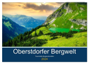 Oberstdorfer Bergwelt (Wandkalender 2024 DIN A2 quer), CALVENDO Monatskalender