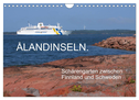 Ålandinseln. Schärengarten zwischen Finnland und Schweden (Wandkalender 2024 DIN A4 quer), CALVENDO Monatskalender