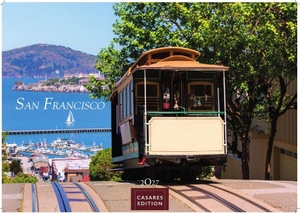 San Francisco Kalender 2027 - Wandkalender | Fotokalender Nordamerika 24x35cm - Golden Gate, Cable Cars & City Vibes als stilvolle Wanddeko für Fans der Westküste. Casares Fine Art Edition, 2026.
